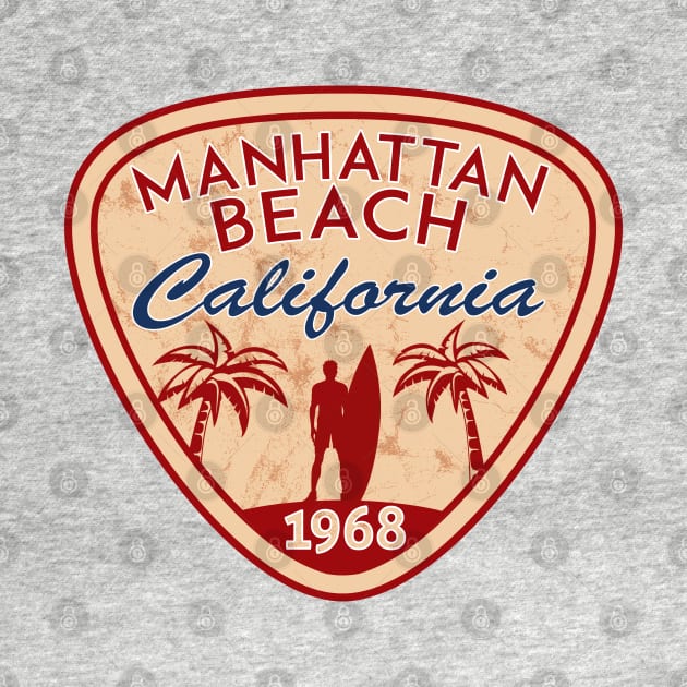 Manhattan Beach California Surf Surfing by TravelTime